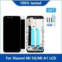 100 ทดสอบต้นฉบับสำหรับเหมาะสำหรับ Xiaomi Mi5x จอแสดงผล LCD Touch Screen Digitizer Assembly Sensor สำหรับเหมาะสำหรับ Xiaomi Mi A1 MiA1 MA1 5X พร้อม Fram