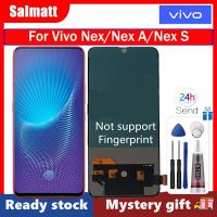 Salmatt LCD จอ TFT 6.59 "สำหรับ Vivo Nex/nex A/nex S 1805จอแสดงผล LCD แบบสัมผัสหน้าจอด้านหน้า Digitizer แทนการประกอบสำหรับ Vivo Nex/nex A/nex