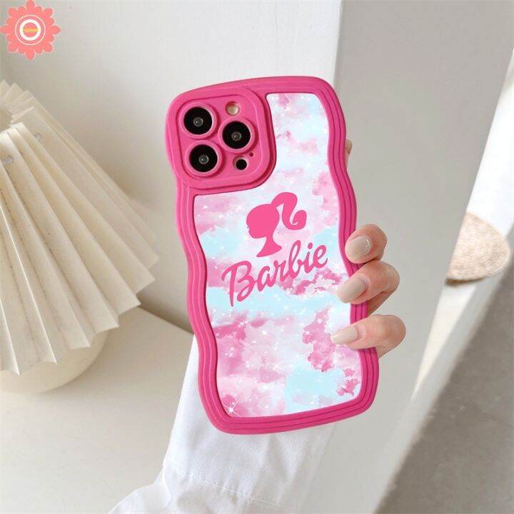 เคสโทรศัพท์มือถือนิ่ม-ลายบาร์บี้-หยัก-ดาว-วิบวับ-สําหรับ-12c-10c-9c-10a-9t-9-a1-10-9a-note-8-10s-11s-9s-11t-poco-x3-nfc-ฝาครอบขอบ