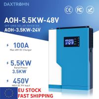 Daxtromn 5500W/3500W Hybrid Solar Inverter 5.5kw MPPT 100A 450VDC PV Input 220VAC 48VDC  3.5kw  5.5kw Hybrid  Solar Inversor