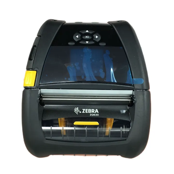 Hot Sale Zebra Zq630 Mobile Printer Direct Thermal Industrial Usb Wifi Wireless Barcode Label 3439