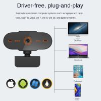 ZZOOI Webcam 1080p Mini Camera 60fps 4k Web Cam Usb Gamer Streaming Youtube Pc Computer Office Laptop Mac 2k Web Camera Professional