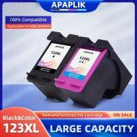 【CW】 APAPLIK Compatible Ink Cartridge HP123xl Deskjet 1110 2130 2132 2133 2134 3630 3632 3638 3830