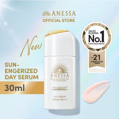 Anessa Day Serum SPF50+ PA++++ 30ml/ปกป้องผิวจากรังสี UV /แอนเนสซ่า เซรั่มกันแดด