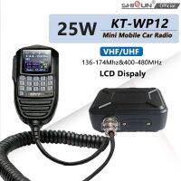 25W QYT KT-WP12วิทยุมือถือขนาดเล็ก KT-9000 UHF เครื่องส่งรับวิทยุ Dual Band ระยะยาว200ช่องจอแสดงผล LCD