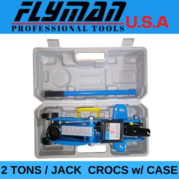 Capulong Street Flyman Crocodile Jack 2 Tons Floor Jack Lifting Range