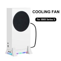 Anti-slip Cooling Fan Bracket Suitable For X-box Series X Silent Cooler Fan Radiator White 3 Gear Adjustment Pc Silent Colorful