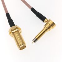 ▥◇ 10PCS MS-156 MS156 Plug Male To Long RP-SMA Female Test Probe RG316 Cable Leads 35CM