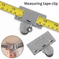 Woodworking Tape Measure Locator Clip Holder Tool Metal Tape Measure Locator Clip Hand Portable Precise Clear Measuring Tool Levels