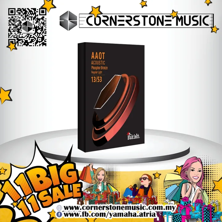 Blacksmith Guitar Strings AAPB1353 Acoustic Phosphor String Regular