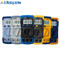 Aideepen ดิจิตอลมัลติมิเตอร์จอ LCD A830L AC DC ไดโอดแรงไฟฟ้า Freguency Multitester เครื่องทดสอบกระแสไฟฟ้าส่องสว่างจอแสดงผล Buzzer