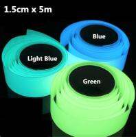 5mx15mm Luminous Tape Self-adhesive Green Glowing In The Dark Safety Stage Home Decor - Green