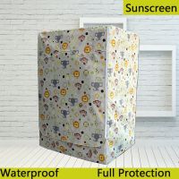 Waterproof Cover for Washing Machine Coated Silver Oxford Cloth Washing machine Cover Sunscreen cubierta lavadora