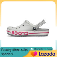 （Genuine Special）CROCS BAYABAND CLOG Mens and Womens SANDALS 205089-066 รองเท้าวิ่ง รองเท้ากีฬา รองเท้าแตะ The Same Style In The Store