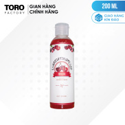 Chai 200ml Gel bôi trơn hương cherry - Lubricatingfluid Cherry TORO FACTORY