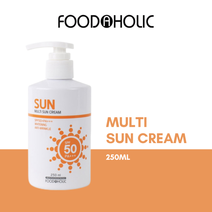 FOODAHOLIC Sunscreen Multi Sun Cream 250ml | Lazada PH
