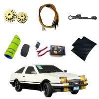 A86 AE86 1/18 RC Ricambi Per Auto Telaio เกียร์ยางดริฟท์โลหะ Telecomando Parti Modifica Del Gruppo Auto