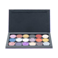 PHOERA Empty Magnetic Eyeshadow Palette 18 Colors 9 Colors Eye Shadows Attraction Storage Box Pearl Matte Eye Shadow Platte Box