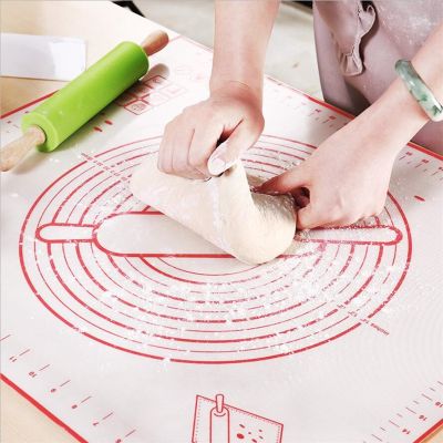 Kneading Dough Mat Silicone Baking Mat Pizza Dough Maker Pastry Kitchen Cooking Gadgets Bakeware Table Mat Pad Baking Sheet