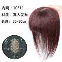 ด้านบนของหัวของฉันฉันได้รับการแก้ไขเพื่อให้ครอบคลุมวิกผมสีเทาจริงๆผมผมบลอนด์บางและบาง