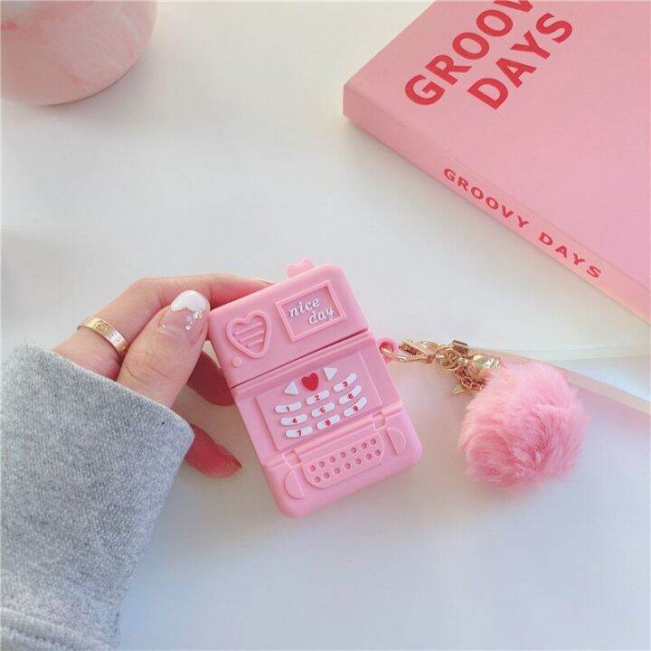 3d-cute-pink-retro-mobile-phone-design-brand-silicone-earphone-case-for-apple-airpods-1-2-pro-3rd-bluetooth-headset-cover-coque-headphones-accessories