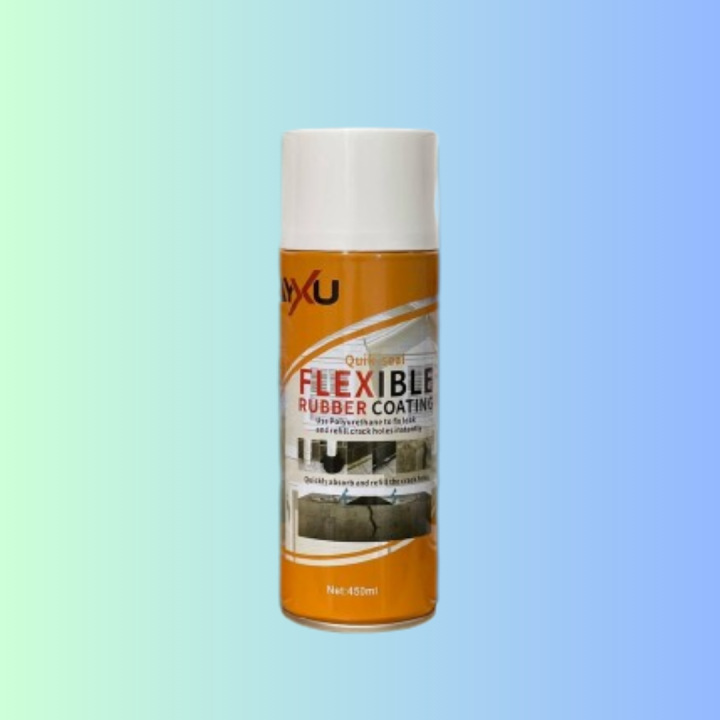Ayxu Flexible Rubber Coat White Waterproofing Rubber Coat Spray Sealant