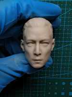 16 Scale Daniel Wu Head Sculpt สำหรับ12นิ้ว Action Figure ตุ๊กตา Unpainted Head Sculpt No.023