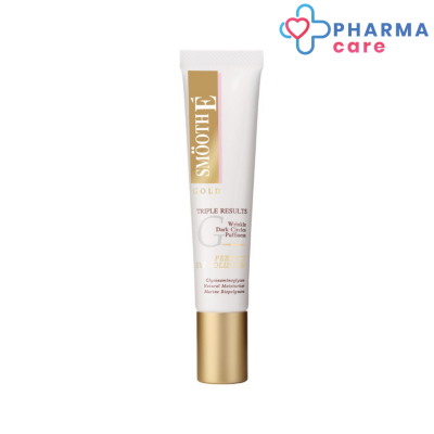 SMOOTH E GOLD PERFECT EYE SOLUTION 15 ML. - สมูทอี โกลด์ เพอร์เฟค อาย โซลูชั่น 15 มล. [Pharmacare]