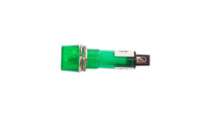 LED Light Meter 12V D:12mm (Green) - COLE-0436