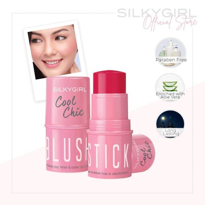 MAKE UP BETTER Silkygirl Cool Chic Blush Stick Lazada PH