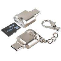 USB3.1การ์ดรีดเดอร์เดี่ยว TF ความเร็วสูง TYPE-C สำหรับ Huawei Sumsung