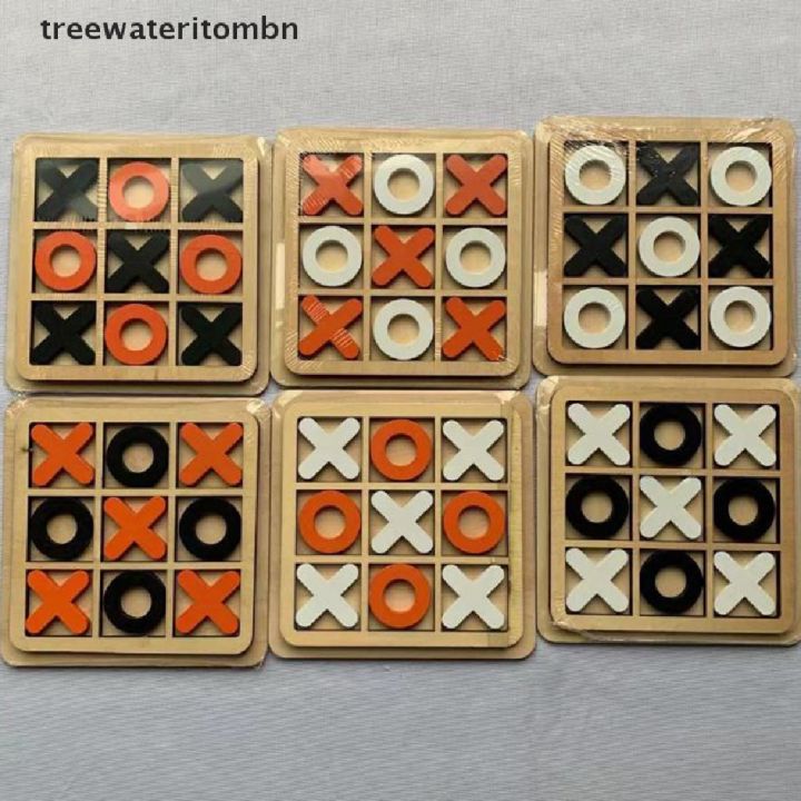 tt-xo-เกมกระดานไม้ปริศนา-ของเล่นสําหรับแม่-และลูก-treewateritombn