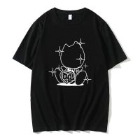 Funny Cute Bladee Drain Gang Cat Merch T-Shirt Men Fashion T Shirts Fan Gift Fast FREE Shipping Graphic Pure Cotton Tees