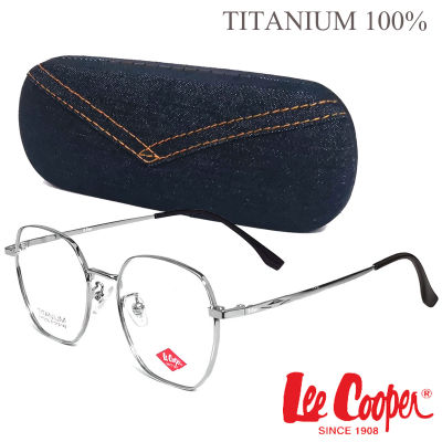 แว่นตา Fashion รุ่น Lee Cooper 6505 กรอบแว่นตา สำหรับตัดเลนส์ กรอบเต็ม แว่นแฟชั่น ชาย หญิง ทรงสปอร์ต sport วัสดุ ไทเทเนียม titanium ขาข้อต่อ รับตัดเลนส์