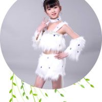 Dance dance clothing childrens small animals learn cat performance und学猫叫舞蹈跳舞衣儿童小动物服波斯猫表演服六一小猫咪演出服装081604z