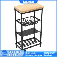 บ้านตุ๊กตาโลหะจิ๋ว Miusue จานสูง3.5ชั้นวางของตกแต่ง Perabot Dapur