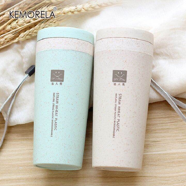 high-end-cups-thermo-cup-mug-thermos-kitchen-ฟางข้าวสาลี-double-insulated-gift-mug-tumbler-with-lid-eco-friendly-thermos-bottle-water-bottles