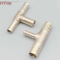 ♗♧₪ 4mm 5mm 6mm 8mm 10mm 12mm 14mm 16mm Tee Type Reducing Hose Barb Brass Barbed Tube Pipe Fitting Reducer Coupler Connector Adapter