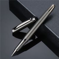 1 PC High Quality Ballpoint Pen Metal Business Writing Signing Calligraphy Pens Gift Box Office School Stationary Supplies 03733 Pens