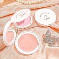 บลัชอปัดแก้ม NOVO Soft Blusher No.5513 เนื้อแมท ชิมเมอร์เนื้อละเอียดนุ่มละมุน สีสวย สไตล์เกาหลี ติดทน กันน้ำ กันเหงื่อ