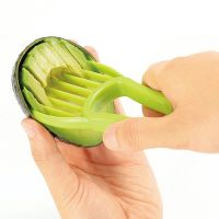 3 In 1 Avocado Slicer Shea Corer Fruit Peeler Cutter Pulp Separator Plastic Knife Vegetable Tools Gadgets