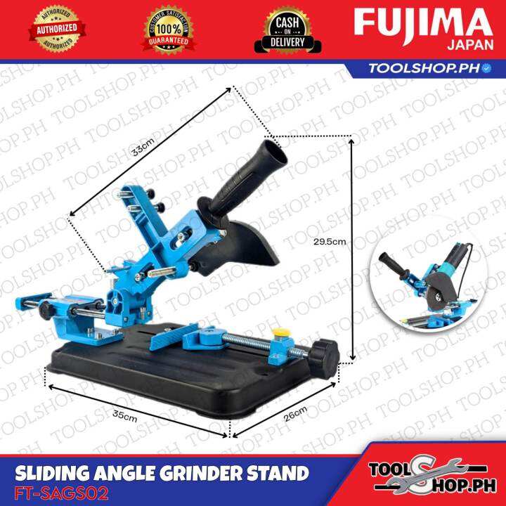 FUJIMA JAPAN Sliding Angle Grinder Stand 100-150mm FT-SAGS02 | Lazada PH