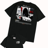 KARIMAKE Kaos Baju Mobil FERRARI F40 LBWK LIBERTY WALK Kaos Otomotif - V1 HITAM, XL