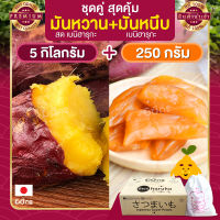 มันหวานญี่ปุ่น 5 กก. + มันหนึบ 250 กรัม  มันหวานหนึบ มันหวานญี่ปุ่น มันหวานญี่ปุ่นแท้ มันหวานญี่ปุ่นเบนฮารุกะ มันหวานญี่ปุ่นนำเข้า มันญี่ปุ่น Beni Haruka แท้ มันญี่ปุ่นแท้ มันญี่ปุ่นเบนิฮารุกะ มันญี่ปุ่นหวาน เบนิฮารุกะ เบนฮารุกะญี่ปุ่นแท้ ขนมญี่ปุ่น