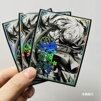 60PCS/PACK Table Game PTCG Girl Cards Sleeve Anime Fate Okita Souji Figure Laser Flash Cards Sleeve Protective Cover