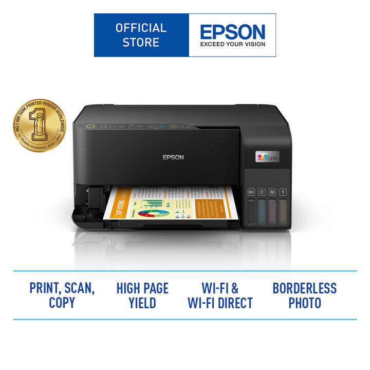 Epson EcoTank L3550 Wifi Multifunctional Ink Tank Printer | Lazada PH