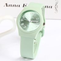 Watch female student ins style simple temperament cute Japanese simple digital male and female student jelly watch electronic watch 【JYUE】