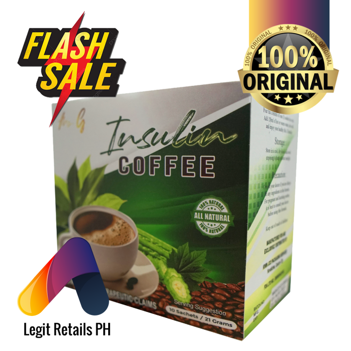 Original and Authentic Ms. G Insulin Coffee Mix of Potent Herbs and