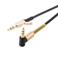 สายเสียง สายสปริง AUX audio หัวต่อตัว L 2 ขีด 3.5 mm stereo