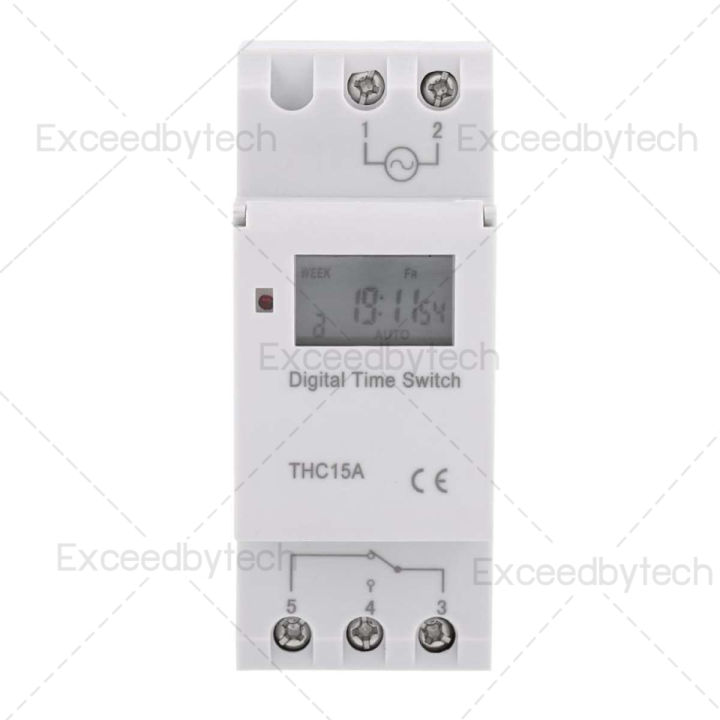 exceed-timer-switch-thc15a-เครื่องตั้งเวลาดิจิตอล-16-โปรแกรมมีให้เลือกตามการใช้งาน-220v-thc15a